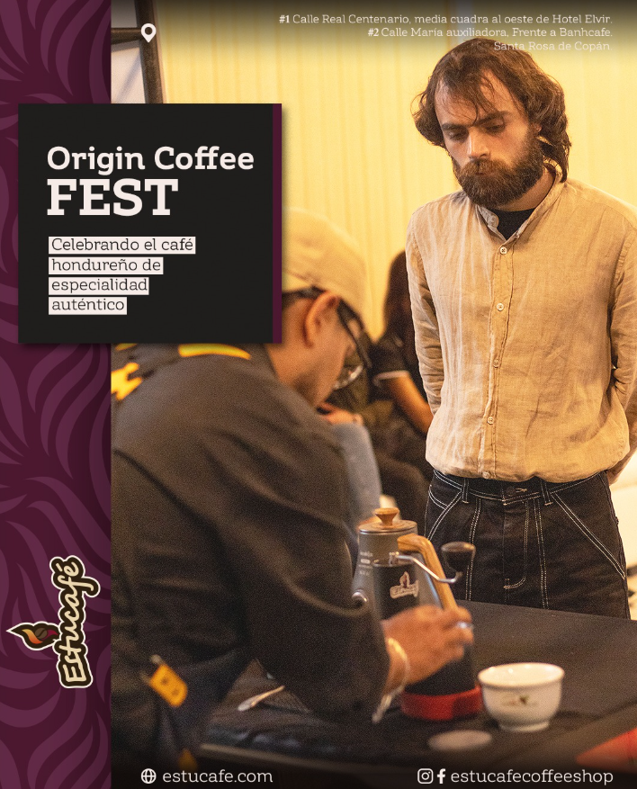 Estucafe en el Honduras Origin Coffee Fest 2025